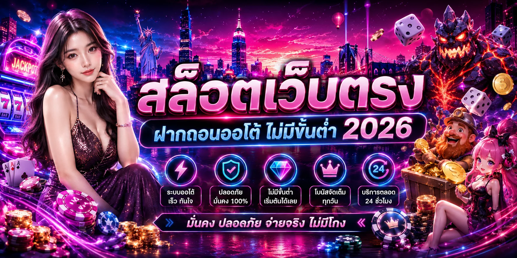 แบนเนอร์หน้าแรก BP6699 เว็บคาสิโนออนไลน์และสล็อตครบวงจร